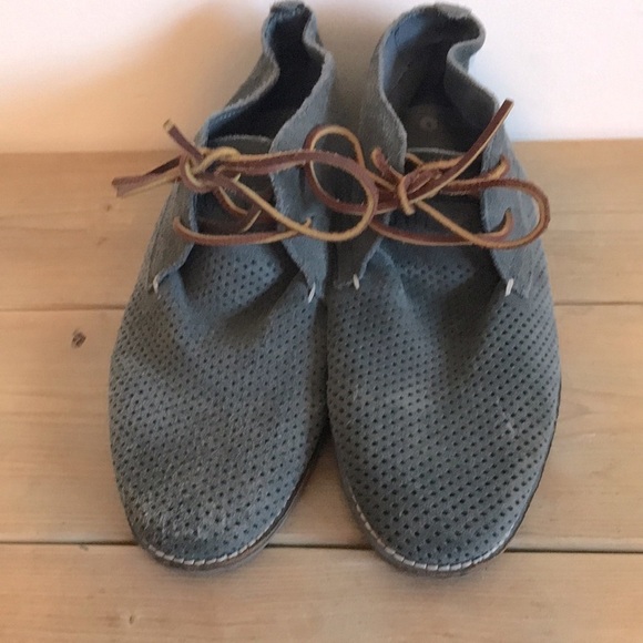 GUESS Men's Hubert Grey suede Boot dressy shoes 9 M - Picture 5 of 10